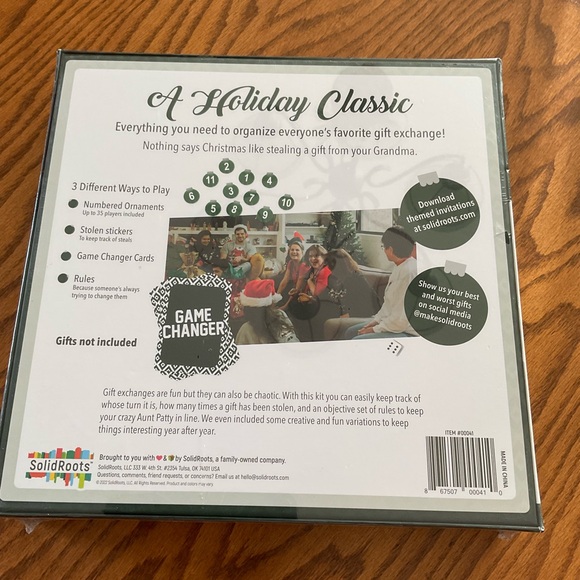 New Unopened White Elephant Party Kit - Picture 3 of 5